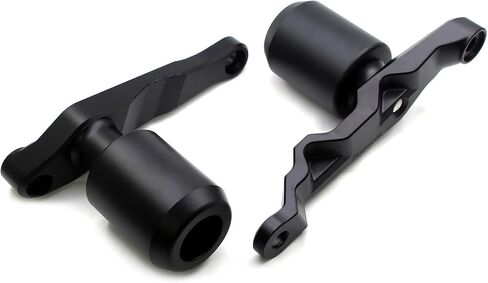 MZS Motorcycle Frame Sliders Compatible with CBR650R CBR 650R 2024-2025, Falling Anti Crash Protector Guards Engine Fairing Protection No Cut Kits Black in Saudi Arabia