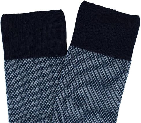 Trafalgar Men's Clayton Birdseye Over The Calf Mercerized Cotton Socks (1Pair) in Saudi Arabia
