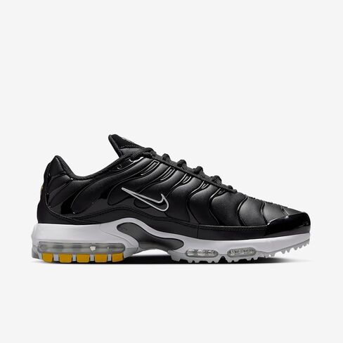 Nike Air Max Plus Golf Shoes (FZ4150-001 ، Black/Gold/Salsa Red/White) Size 8 in Kuwait