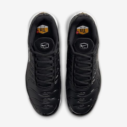Nike Air Max Plus Golf Shoes (FZ4150-001 ، Black/Gold/Salsa Red/White) Size 8 in Kuwait