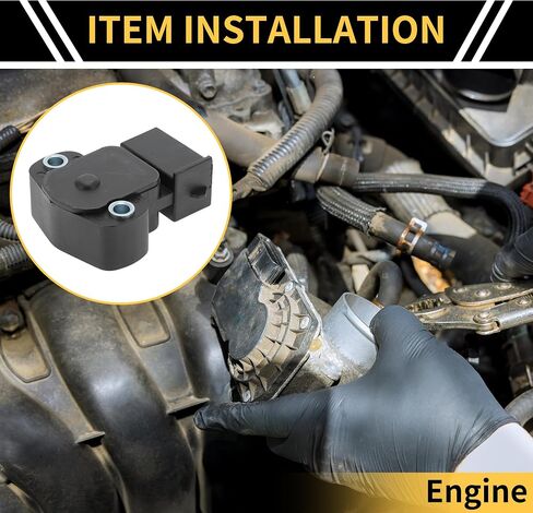 1 Pc Throttle Position Sensor for Ford for Ranger 1993-1994 for Ford Explorer 1993-1995 TPS Throttle Sensors No.F07F9B989BA/F37F9B989BA Plastic Black in Saudi Arabia