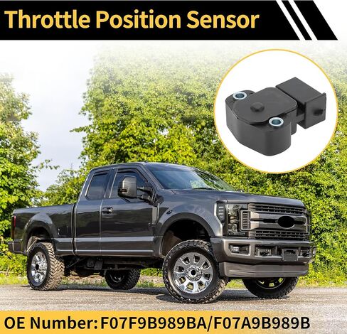 1 Pc Throttle Position Sensor for Ford for Ranger 1993-1994 for Ford Explorer 1993-1995 TPS Throttle Sensors No.F07F9B989BA/F37F9B989BA Plastic Black in Saudi Arabia