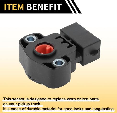 1 Pc Throttle Position Sensor for Ford for Ranger 1993-1994 for Ford Explorer 1993-1995 TPS Throttle Sensors No.F07F9B989BA/F37F9B989BA Plastic Black in Saudi Arabia