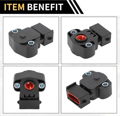 1 Pc Throttle Position Sensor for Ford for Ranger 1993-1994 for Ford Explorer 1993-1995 TPS Throttle Sensors No.F07F9B989BA/F37F9B989BA Plastic Black in Saudi Arabia
