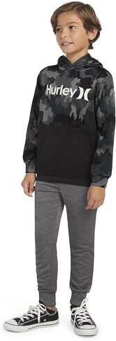 بلوفر بغطاء للرأس برسوم جرافيك للأولاد من Hurley (للأطفال الكبار) بيرش هيذر SM (8 أطفال كبار) in Saudi Arabia