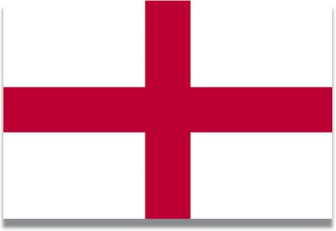 Magnet Me Up England St. George's Flag Car Magnet Decal, 4x6 Inches, Heavy Duty Automotive Magnet for Car, Truck SUV in Saudi Arabia