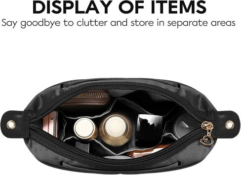 SDANG Purse Organizer Insert for Large Tote Handbags Bag Insert Storage Organizer (Blue, Large 32) in Saudi Arabia