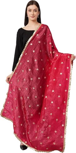 سحق dupatta على الحرير الفني ، شال خفيف الوزن ، وشاح ، غلاف in Kuwait