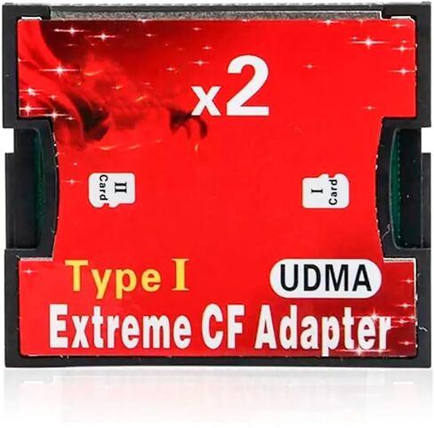 High Speed Secure Digital to CF Standard Compact Flash Type I Card Adapter Compatible with Digital Cameras in Kuwait