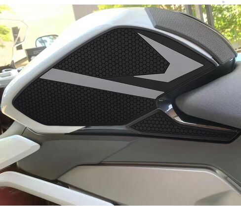 منصات واقي قبضة دبابات الدراجات النارية ، تصميم قرص العسل المضاد للانزلاق ، متوافق مع Fortriumph Daytona 660 (2024+) (أسود) in Kuwait