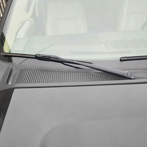 Ecotric Wiper Cowl Vent Grille Cover Cover Cover Attible مع 2011-2016 F250 F350 F450 F550 Black Clor in Saudi Arabia