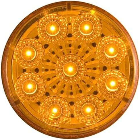 Optronics Mcl50ab LED MIROFLEX 2RND ؛ 9 ديود ؛ العنبر in Saudi Arabia