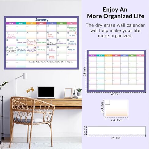 التقويم المغناطيسي 2024-2025، 2024-2025 التقويم من أبريل 2024 - يونيو 2025، تقويم 15 شهرًا 2024-2025، تقويم مغناطيسي للثلاجة، 8 × 10 بوصة in Kuwait