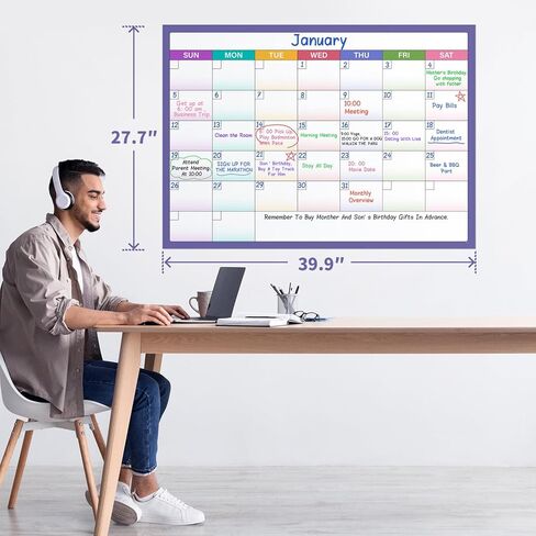 التقويم المغناطيسي 2024-2025، 2024-2025 التقويم من أبريل 2024 - يونيو 2025، تقويم 15 شهرًا 2024-2025، تقويم مغناطيسي للثلاجة، 8 × 10 بوصة in Kuwait