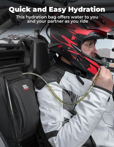KEMIMOTO X3 Center Storage Bag with Two Hydration Backpacks Updated Storage Shoulder Console Cargo Bag Seat Center Compatible with Can Am Maverick X3 MAX XRS XDS Turbo R RR 2017-2025 in Saudi Arabia