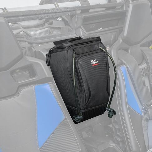 KEMIMOTO X3 Center Storage Bag with Two Hydration Backpacks Updated Storage Shoulder Console Cargo Bag Seat Center Compatible with Can Am Maverick X3 MAX XRS XDS Turbo R RR 2017-2025 in Saudi Arabia