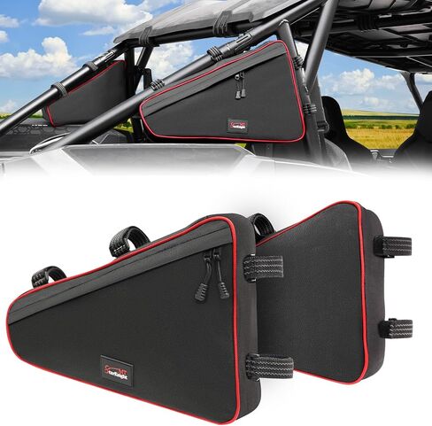 StarknightMT RZR XP 1000 Storage Bags Triangle Side Tool Bags Compatible with 2025 2024 Polaris RZR XP 1000/4 1000 Rear Anti-Roll Frame Mount Corner Bags 2Pcs Organizer for Side by Side Accessories in Saudi Arabia
