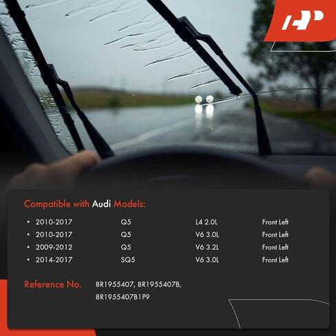 A-Premium Front Driver Side Windshield Wiper Arm Compatible with Audi Q5 2009-2017, SQ5 2014-2017 in Saudi Arabia