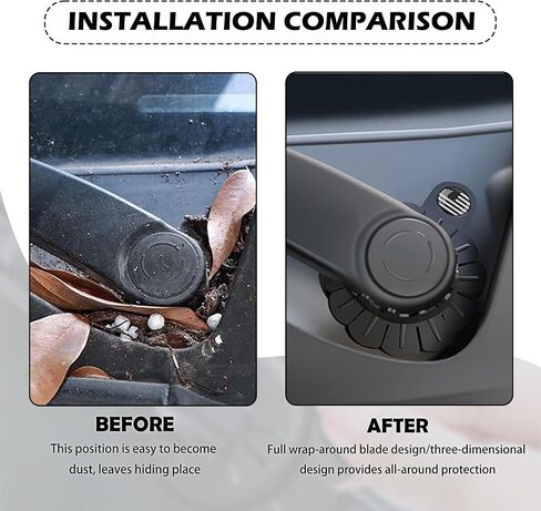 2PCS Car Wiper Arm Hole Cover with American Flag Icon,3-Dimensional Windshield Wiper Covers for Hole to Block Leaves & Decorate Car,Silicone Windshield Wipers Arm Holes Cover in Saudi Arabia