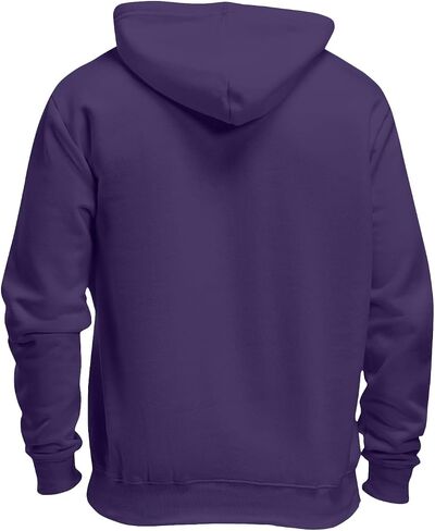 Mens Sweatshirt 2024 Casual Cotton Hooded Collar Drawstring Hoodie Letter Print Long Sleeve Warm Pullover with Pocket in Saudi Arabia