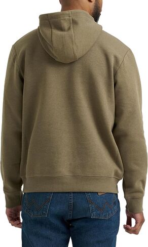 Wrangler Men's Blue Sleeve Logo Hoodie in Saudi Arabia