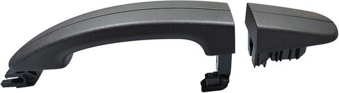 Exterior Rear Passenger Sliding Door Handle for 2015-2023 Ford Transit T150 T250 T350 Van, Replaces# BK2Z-6126604-A, BK2Z-61218B08-A, 97699, Textured Black in Saudi Arabia