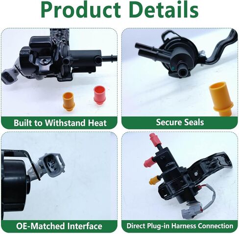 77070-34010 Fuel Tank Selector Valve Assembly with Hose for Toyota Tundra 2008–2020, Sequoia 2008–2018 – Replace 7707034010 – Fuel Reservoir Solenoid Switch in Saudi Arabia