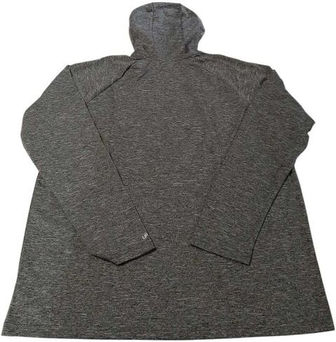 Nike Swim Dri-Fit Men's Long Sleeve Hooded (US, Alpha, Large, Regular, Regular, Gray) in Saudi Arabia