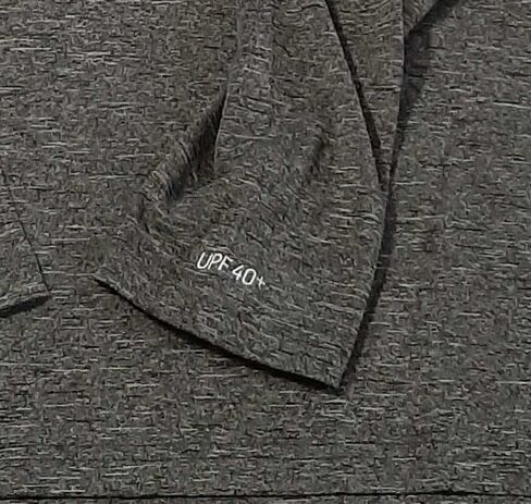 Nike Swim Dri-Fit Men's Long Sleeve Hooded (US, Alpha, Large, Regular, Regular, Gray) in Saudi Arabia