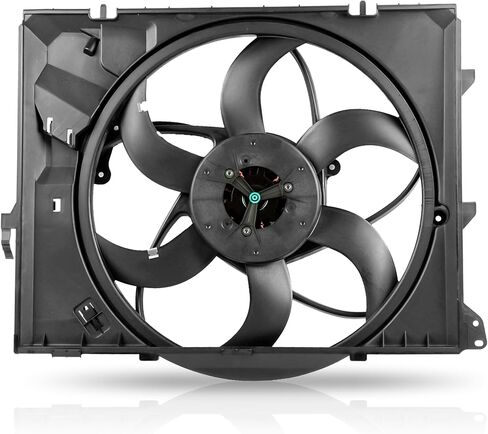 Brushless Motor Radiator Cooling Fan Assembly Compatible with BMW E90 128i 325i 328i Z4 in Saudi Arabia