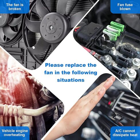 Brushless Motor Radiator Cooling Fan Assembly Compatible with BMW E90 128i 325i 328i Z4 in Saudi Arabia