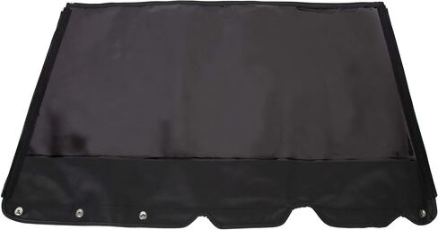 استبدال أعلى ناعم متوافق مع 1986-1994 Suzuki Samurai w/Tinted Zip Out Windows Sailcloth Vinyl Black in Saudi Arabia