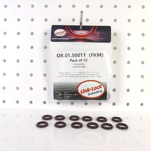 12PCS FKM Viton OR.01.50011 Fuel Injection Valve O-Ring Gasket 13641437486 for BMW M52 M50 M54 in Saudi Arabia