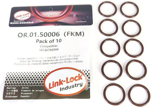 10PCS FKM Viton OR.01.50006 Fuel Filler Pipe O-Ring Gasket 16126766044 for BMW E81 E87 E90 E92 E84 E85 in Saudi Arabia