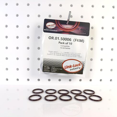 10PCS FKM Viton OR.01.50006 Fuel Filler Pipe O-Ring Gasket 16126766044 for BMW E81 E87 E90 E92 E84 E85 in Saudi Arabia
