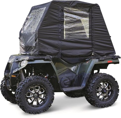 Guide Gear ATV Cab Enclosure Cabin Canopy Cover Heavy-Duty Outdoor All-Weather, Black in Saudi Arabia
