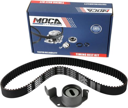 MOCA TCK201A Timing Belt Kit with Tensioner for 2002-2007 Mitsubishi Lancer ES LS DE 2.0L L4 SOHC Non-Turbo 4G94 GTK0201A in Saudi Arabia