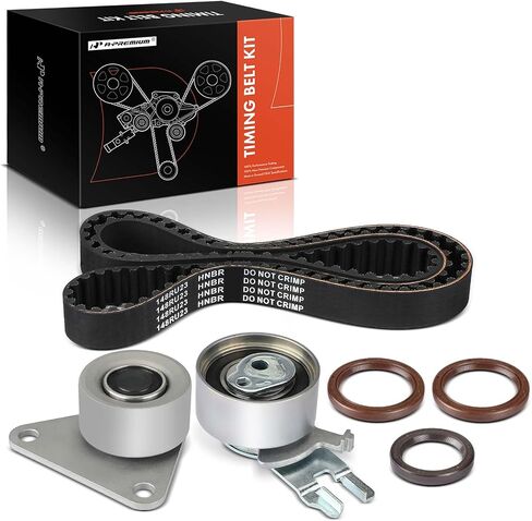 مجموعة حزام توقيت محرك A-premium متوافقة مع Volvo Cars-XC60 2015-2016 ، XC90 2003-2006 ، S60 2001-2009/2012-2016 ، XC70 ، S80 ، C70 ، V60 ، C30 ، S40 ، V60 Cross Country ، S60 Crossy ، V60 in Kuwait