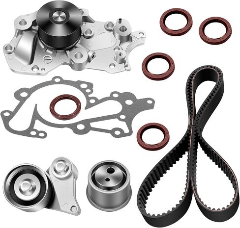 مجموعة حزام توقيت ECCPP مع مضخة المياه متوافقة 2007-2009 لـ Hyundai Santa Fe ، 2007-2010 For Spectra Magentis ، 2006-2009 for Spectra Optima ، 2007-2012 for Spectra Rondo TS26337 252-940 146-2120 in Saudi Arabia