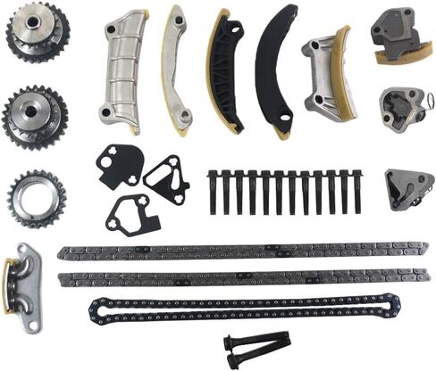 9-0753S 3.6 Timing Chain Kit Replacement for 2.8L 3.0L 3.6L Chevy Equinox Malibu Traverse GMC Acadia Cadillac CTS SRX Buick Enclave V6 in Saudi Arabia
