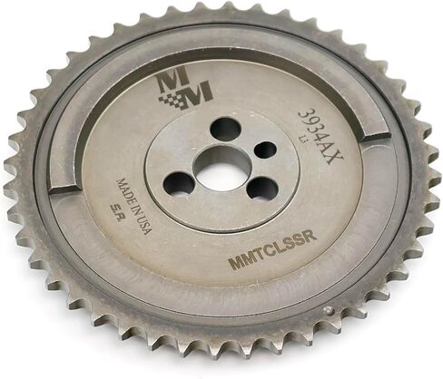 Michigan Motorsports 3-Bolt 24x LS Single Roller Timing Chain Set w/Adjustable Crank Sprocket & ARP 134-1003 Cam Bolt Kit - Fits LS1 LS6 LQ4 LQ9 LR4 LM7 L59 LM4 L33 4.8L 5.3L 5.7L 6.0L in Saudi Arabia