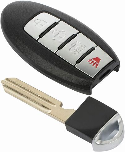 2 Pack 4 Buttons Control Care Key FOB 2013-2015 ملائمة لنيسان Altima 2.5L ، 2013-2015 لنيسان Altima 3.5L KR5S180144014 ، S180144324،285E39HS4A in Saudi Arabia