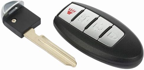 2 Pack 4 Buttons Control Care Key FOB 2013-2015 ملائمة لنيسان Altima 2.5L ، 2013-2015 لنيسان Altima 3.5L KR5S180144014 ، S180144324،285E39HS4A in Saudi Arabia