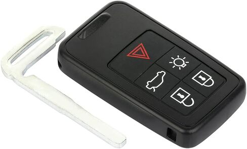 2 Pack 5 buttons Remote Control Car Key Fob 2012-2017 Fit for Volvo XC60 2.0L,2015-2016 Fit for Volvo XC60 2.5L KR55WK49264,30659637 in Saudi Arabia