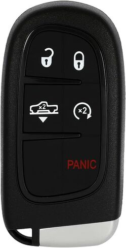 2 Pack 5 buttons Remote Control Car Key Fob 2014-2018 Fit for Jeep Cherokee 2.4L,2014-2018 Fit for Jeep Cherokee 3.2L GQ454T,68159657,68159657AG,68159657AB in Saudi Arabia