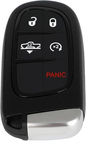 2 Pack 5 buttons Remote Control Car Key Fob 2014-2018 Fit for Jeep Cherokee 2.4L,2014-2018 Fit for Jeep Cherokee 3.2L GQ454T,68159657,68159657AG,68159657AB in Saudi Arabia