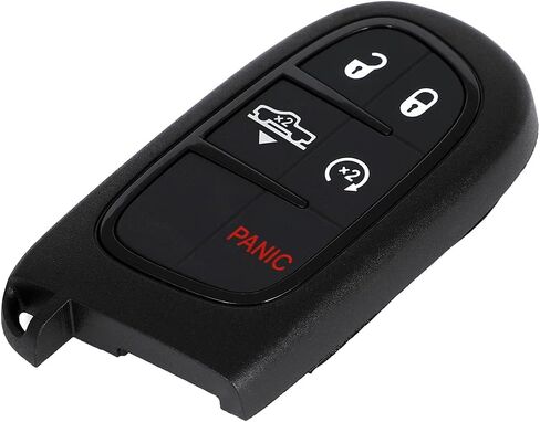 2 Pack 5 buttons Remote Control Car Key Fob 2014-2018 Fit for Jeep Cherokee 2.4L,2014-2018 Fit for Jeep Cherokee 3.2L GQ454T,68159657,68159657AG,68159657AB in Saudi Arabia