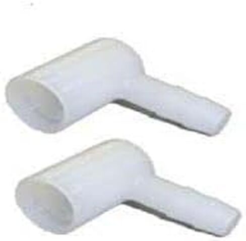 Replace 640363 Tecumseh Carburetor Gas Line Inlet Plastic Elbow Fitting Fits The Following Carburetors - 640230 640231 640347（2 Pack） in Saudi Arabia