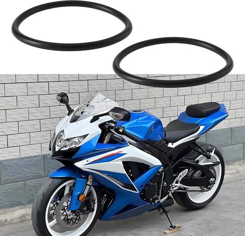 10pcs carburettor Inlet Mifold O-Ring Seals متوافقة مع Suzuki Bandit GSF600 95–04 GSF1200 96–00 in Kuwait