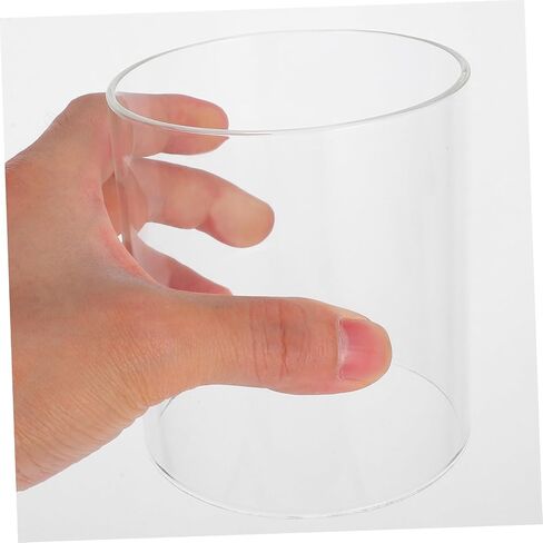 Cabilock 2pcs Glass Dome Candle Covers Household Decorative Candle Holders Unique in Saudi Arabia
